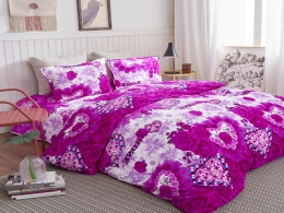 Thickened flannel quilt cover